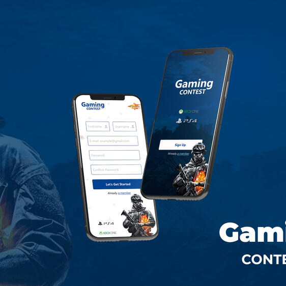 Gaming Contest Ui