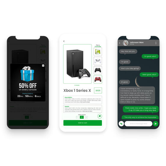 Shopping App Ui
