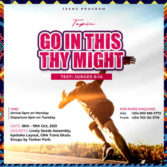 Teens Flyer